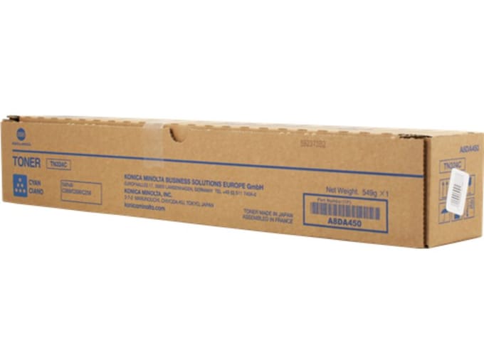 Konica Minolta TN-324C (A8DA450) toner cartridge cyaan (origineel)