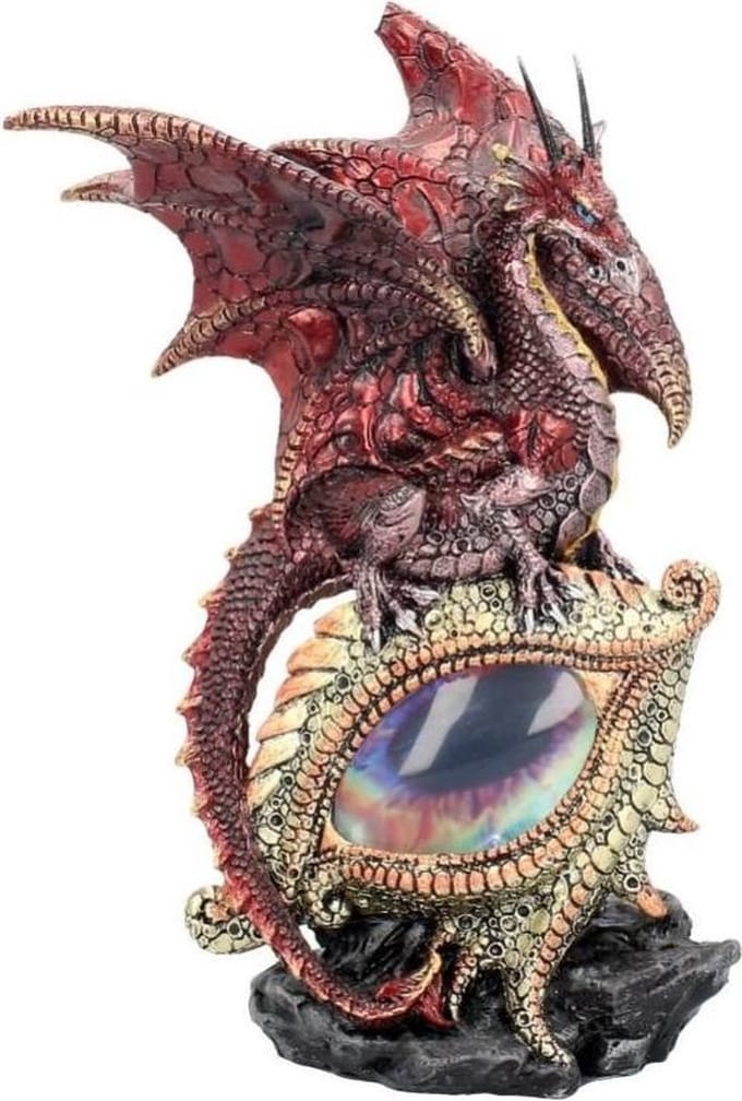 Nemesis Now - Eye Of The Dragon Red Beeld/figuur - Met licht - Rood
