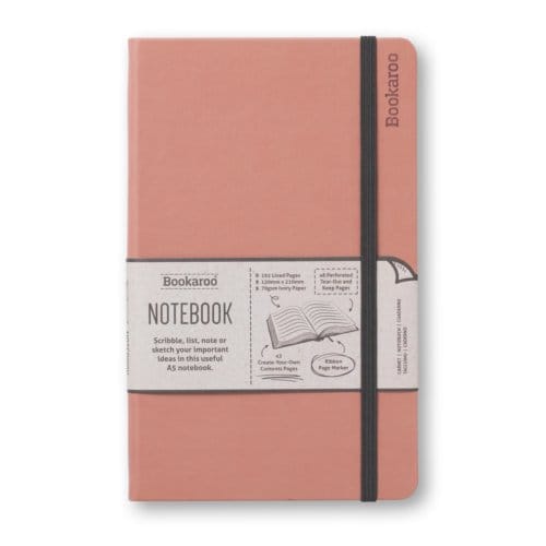 Bookaroo A5 Notebook - Blush