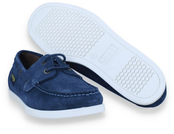 Wrangler Heren Bootschoen Baltic Suede Men Low Dark Denim | Blauw | Maat: 46