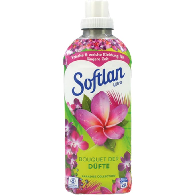 Softlan Ultra Paradise Collection glansspoelmiddel 650 ml