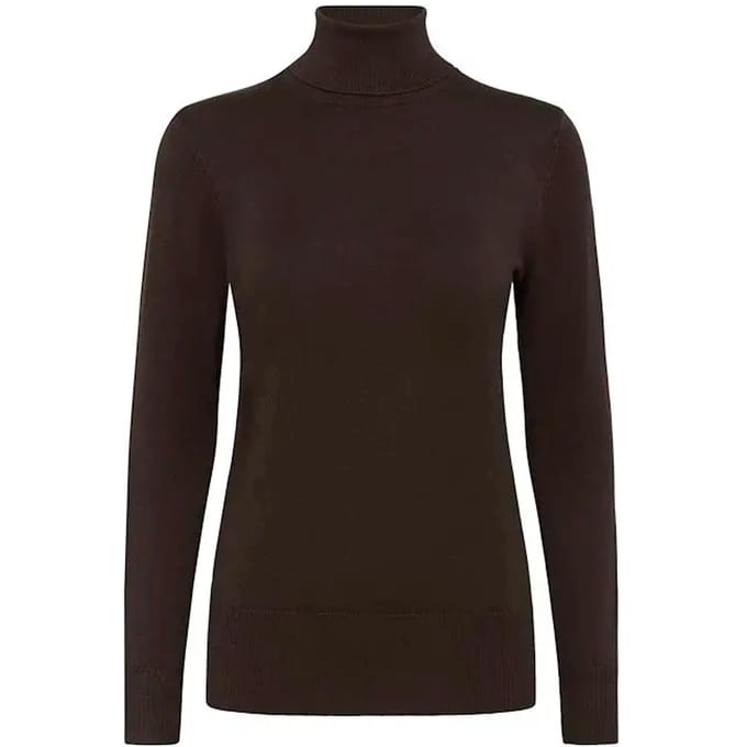 Pull ASTRID ROLL NECK KAFFE BLACK COFFEE 191111