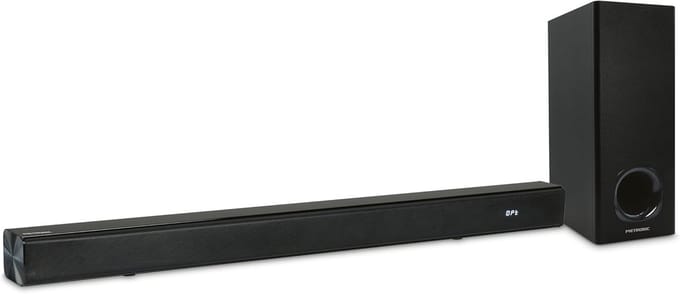 Krachtige 2.1 Soundbar met Kabelgebonden Subwoofer en Bluetooth 5.3