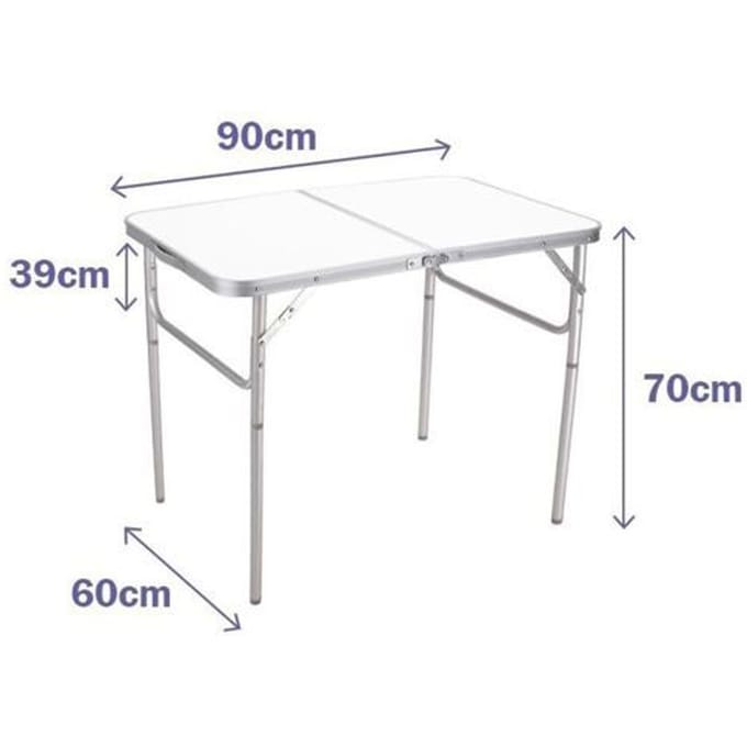 Vouwtafel Marbueno Wit 90 x 70 x 60 cm