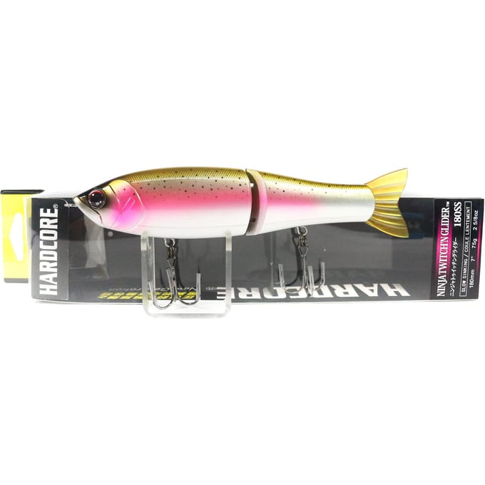 Yo Zuri Duel Ninja Twitch'n Glider 180SS Langzaam zinkend kunstaas R1202-RT (3380) black