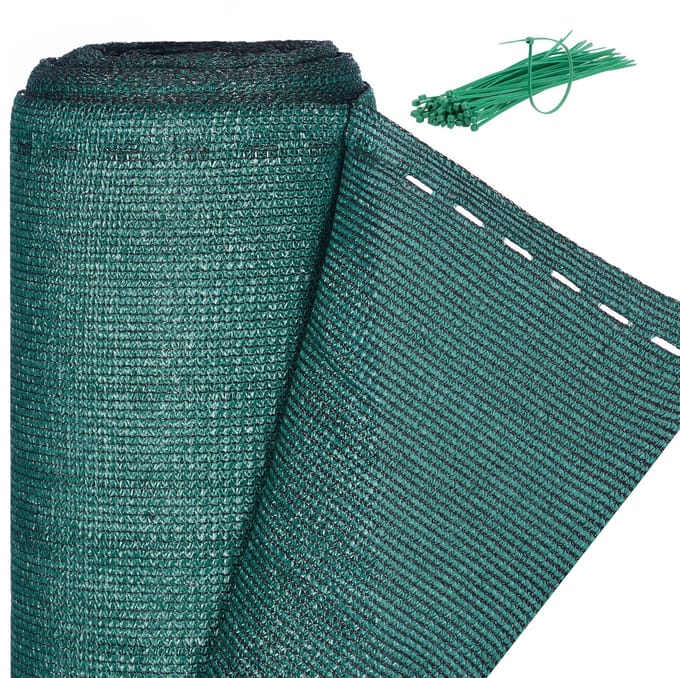 Zichtbreeknet - 1,8 x 30 m - HDPE - weerbestendig - groen