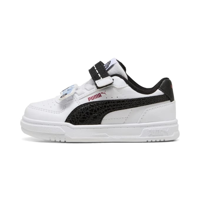 Puma Caven III Racing Crew AC+ INF kinder sneakers wit - Maat 24 - Uitneembare zool
