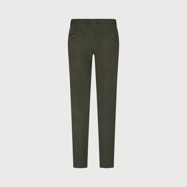 Blue Industry De chino met print |