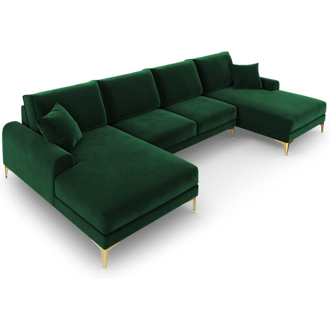 5-zitshoekbank Madara velvet | Mazzini Sofas