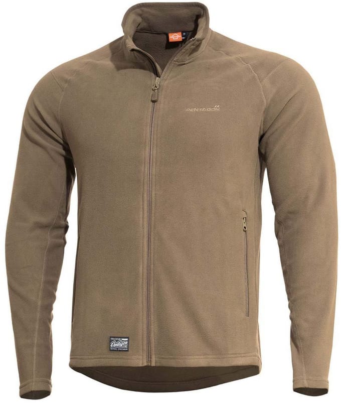 Pentagon Arkos Sweatshirt Met Rits Bruin XS Man