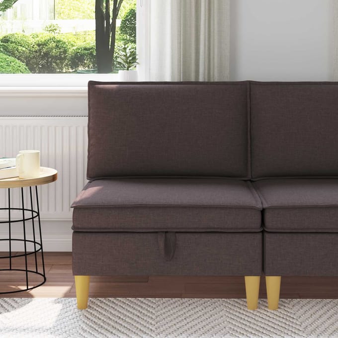 vidaXL - Sofa - met - opslag - Stof