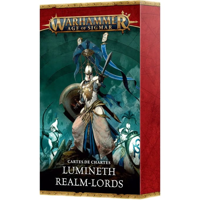 Beeldjes Games Workshop Warhammer AoS - Warscroll Cards V.4 : Lumineth Realm-lords (Fr)