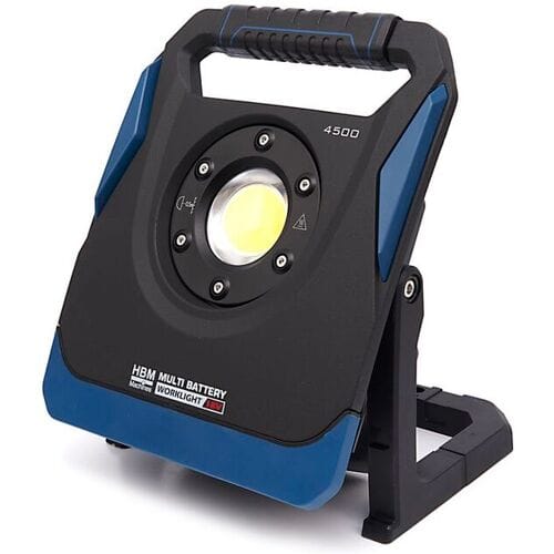 Multi LED accu bouwlamp 45 Watt, 5000 lumen, 5000K, klasse 3 ZONDER ACCU'S
