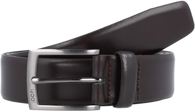 JOOP! Leren Riem Men's Coll. Belt 3,5 CM W85 D`Brown Donkerbruin