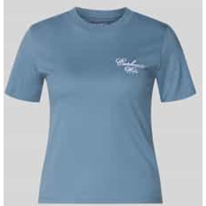 Slim Fit t-shirt van pure katoen model 'Gracious'