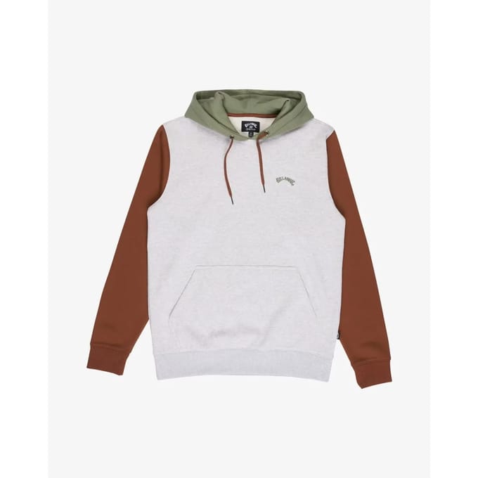 Billabong Arch Block Hoodie Grijs M Man