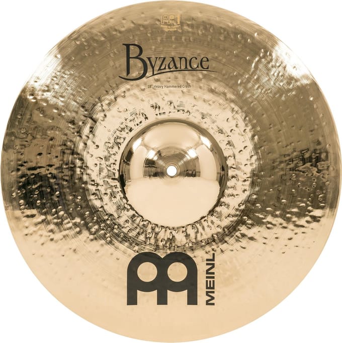 Meinl B18HHC-B Byzance Heavy Hammered Brilliant Crash 18" - Crash bekken
