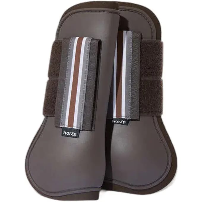 Horze Adepto Peesbeschermers, Dark Brown, Pony