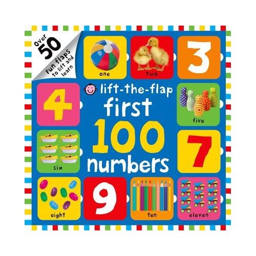 First 100 Numbers Lifttheflap - ROGER PRIDDY