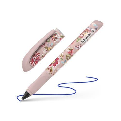 Schneider rollerball voice flowers roze