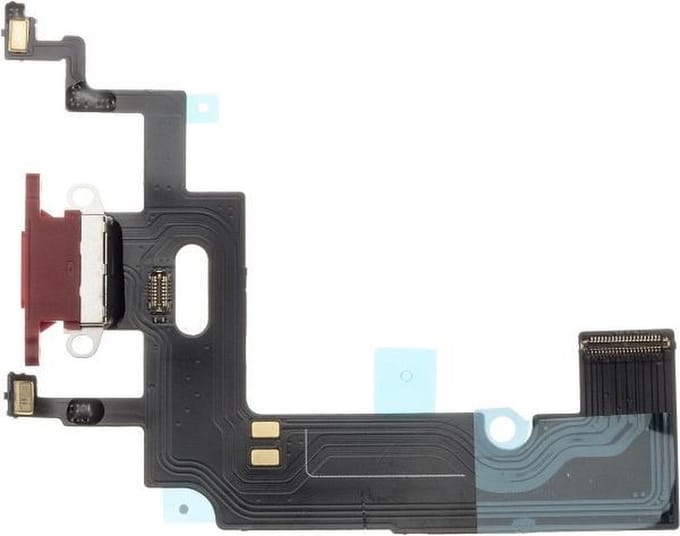 Dock Connector Flex Kabel Geschikt voor iPhone XR – Premium – Rood