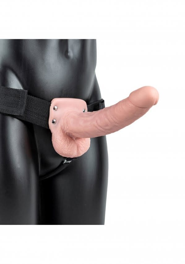 Realrock - Realistische Holle Strap-on 23 cm - Huidskleur