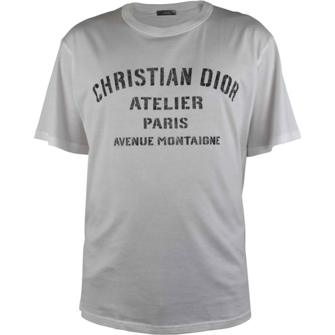 Dior T-shirt Wit