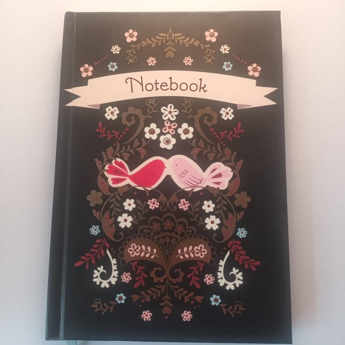 Notitieboek Notes Hallmark 039265 8711685500021 Lijn Vogels A5 148x212mm