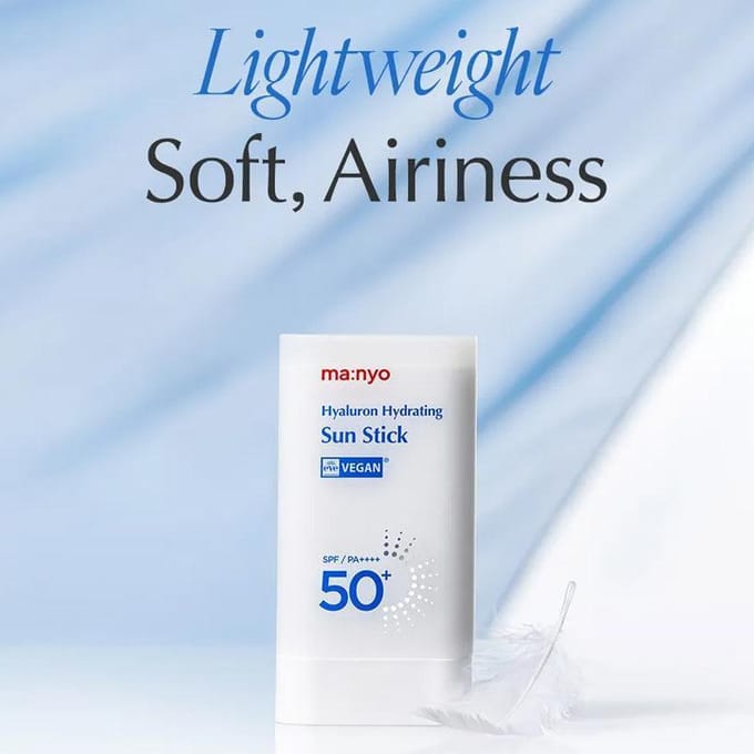 [Manyo Factory] Hyaluron Hydrating Sun Stick SPF 50+ PA++++ 18g white