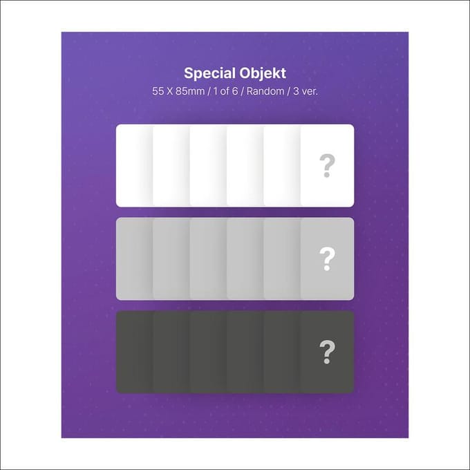 ODD EYE CIRCLE - Versie hoger album RANDOM VER. purple