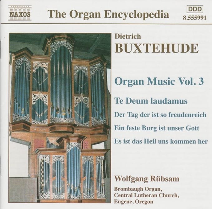 Wolfgang Rübsam - Buxtehude: Organ Music 3 (CD)