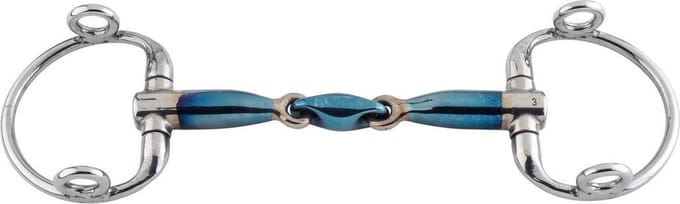 Olijfbit voor paarden Trust Sweet Iron Eggbutt Gag Eliptical
