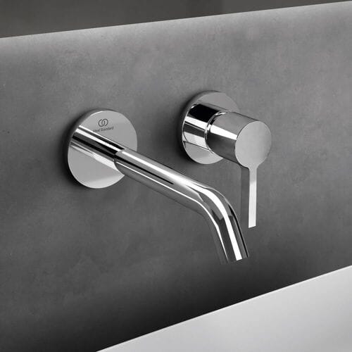 Ideal Standard Joy - Inbouw wastafelkraan, uitloop 18 cm, 2-gats, chroom A7378AA