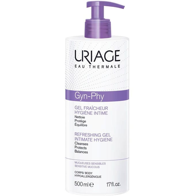 Uriage Gyn-Phy Intimate Hygiene Refreshing Gel 500ml.