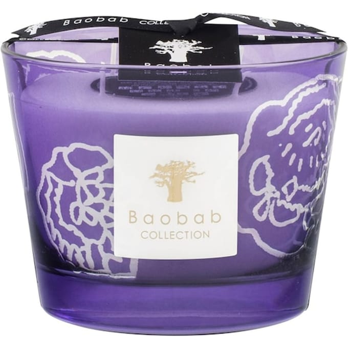 Baobab Geurkaarsen Kaars Rozen Donker Unisex 500 g