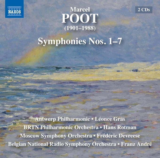 Antwerp Philharmonic, BRTN Philharmonic Orchestra - Poot: Symphonies Nos. 1-7 (2 CD)