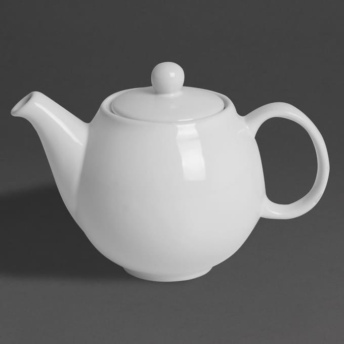 Olympia Café Theepot Wit 450ml (2 Stuks)