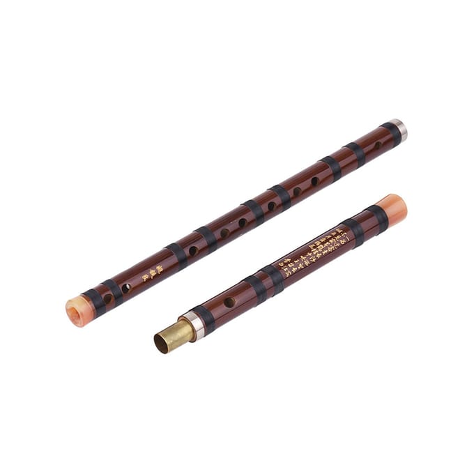 C Key Chinees traditioneel instrument Dizi Bittere bamboefluit met Chinese knoop voor beginners C key black