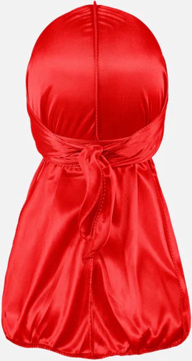 Rode durag - Rode shawl - Haarbechermer - Rood - Bandana - One size - CHPN