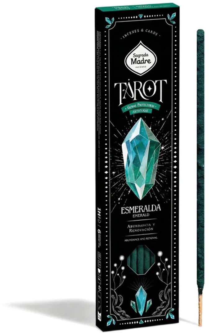 Sagrada Madre Tarot Gems wierook Smaragd - 1 pakje