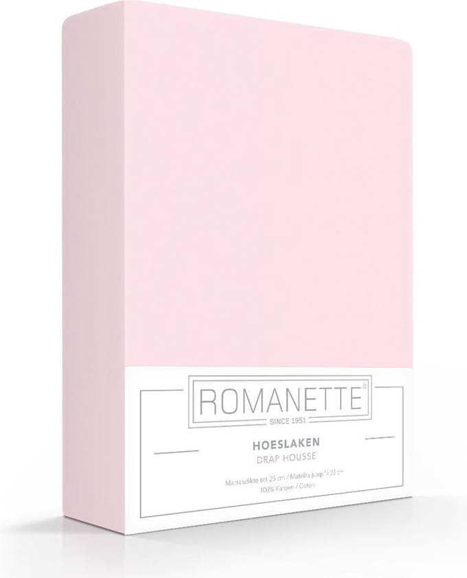 Luxe Verkoelend Hoeslaken Katoen - Roze