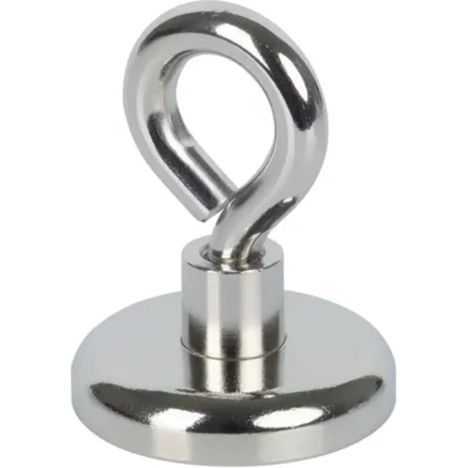 Fix-o-moll Bevestigingsmagneet - Oogmagneet - Neodymium - Diameter 32mm