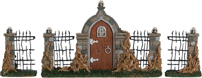 Lemax - Bramble Gate - Set Of 3