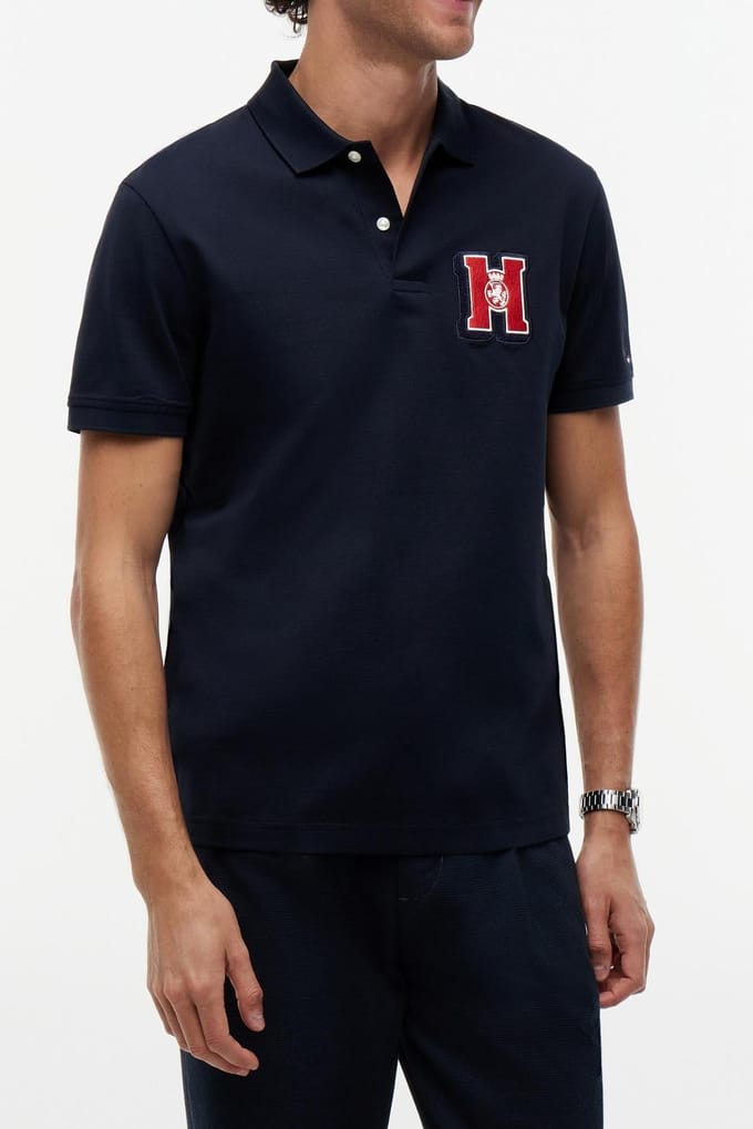 Tommy Hilfiger Elevated Graphic Reg Desert Sky Taglia: M | Polo Outlet | Uomo