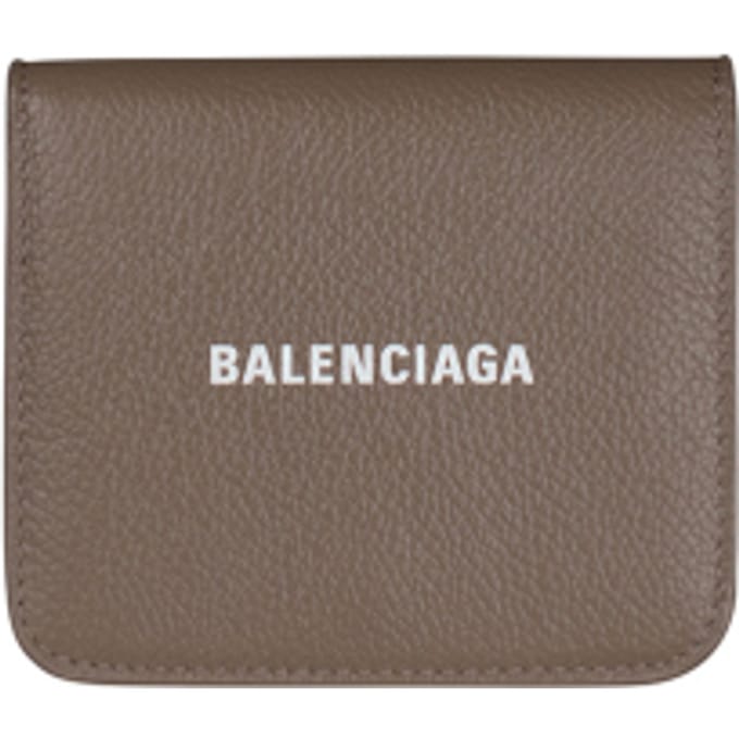 Balenciaga Portemonnee Cash Mini Nude
