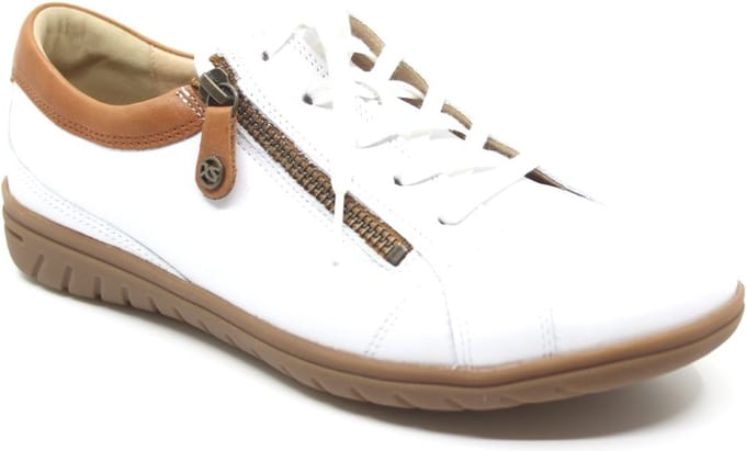 Hartjes 162.0826/99 02.53, Witte sneaker wijdte G