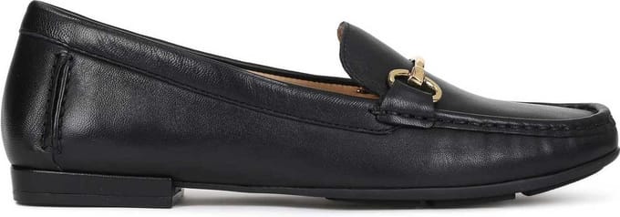 Mocassins noirs pour dames