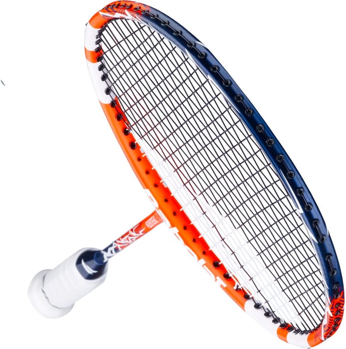 Babolat Speedlighter strung badmintonracket - rood