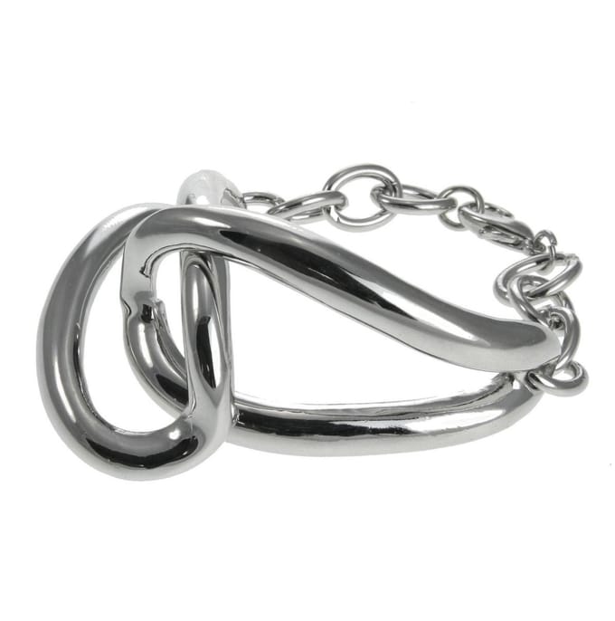 Behave - Sculpturale armband - Zilverkleurig accent - Trendy design