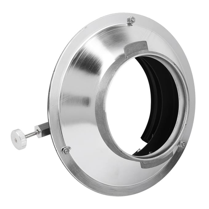 Legering Adapterring Converter voor Broncolor Mount naar voor Bowens Mount Flitslicht Softbox gray